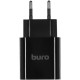 Сетевое зар./устр. Buro BUWD1 3A PD+QC черный (BUWD18P110BK)