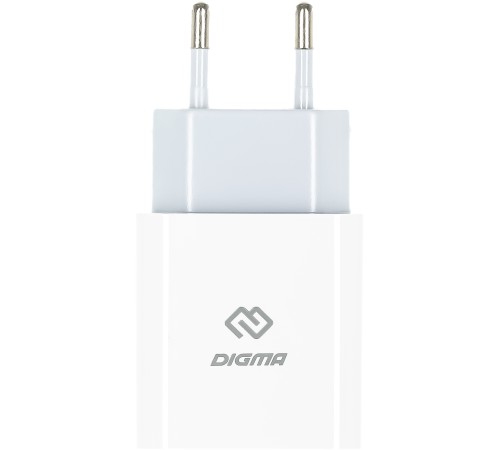 Сетевое зар./устр. Digma DGW2C 3A PD белый (DGW2C0F010WH) Сетевое зар./устр. Digma DGW2C 3A PD белый (DGW2C0F010WH)