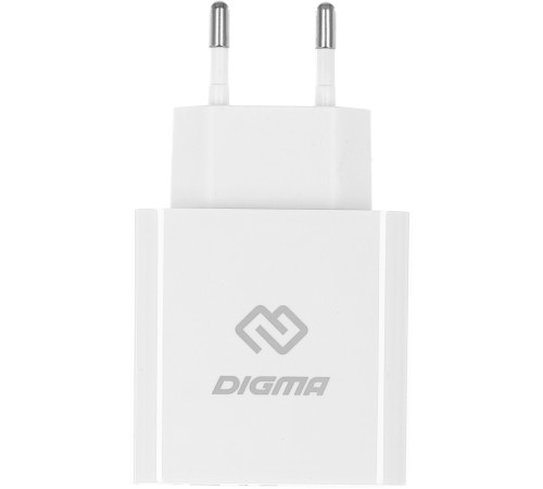 Сетевое зар./устр. Digma DGW3D 3A PD белый (DGW3D0F110WH) Сетевое зар./устр. Digma DGW3D 3A PD белый (DGW3D0F110WH)