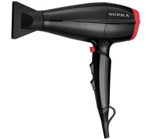 Фен Supra PHS-2017M черный/красный