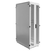 Шкаф коммутационный ЦМО (ШТК-М-42.8.10-48АА) напольный 42U 800x1000мм пер.дв.перфор. задн.дв.перфор.2-хст. 2 бок.пан. 710кг серый 855мм 129.15кг 180град.