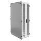 Шкаф коммутационный ЦМО (ШТК-М-42.8.10-48АА) напольный 42U 800x1000мм пер.дв.перфор. задн.дв.перфор.2-хст. 2 бок.пан. 710кг серый 855мм 129.15кг 180град.