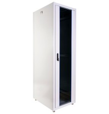 Шкаф коммутационный ЦМО (ШТК-Э-42.6.6-33АА) напольный 42U 600x600мм пер.дв.металл металл 2 бок.пан. 710кг серый 515мм 77кг