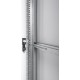 Шкаф коммутационный ЦМО (ШТК-Э-42.6.6-33АА) напольный 42U 600x600мм пер.дв.металл металл 2 бок.пан. 710кг серый 515мм 77кг