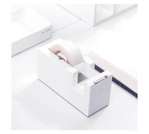 Диспенсер для клейкой ленты Deli Nusign NS121WHITE