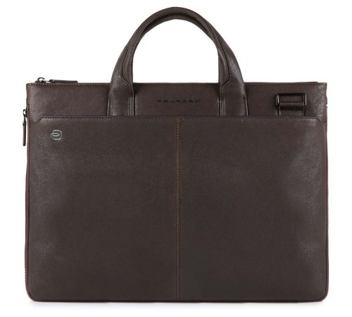 Сумка для ноутбука Piquadro Black Square CA4021B3/TM темно-коричневый натур.кожа