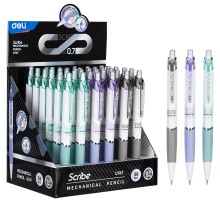 Карандаш мех. Deli EU747 0.7мм пластик