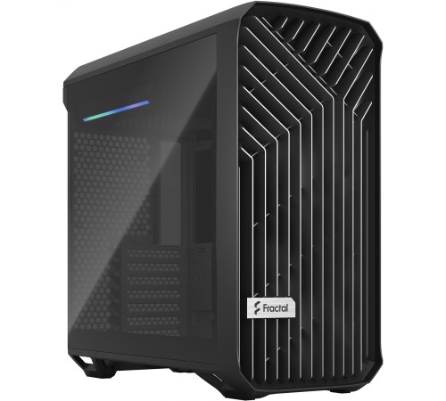 Корпус Fractal Design Torrent Compact TG Dark Tint черный без БП ATX 11x120mm 8x140mm 2xUSB3.0 1xUSB3.1 audio front door bott PSU