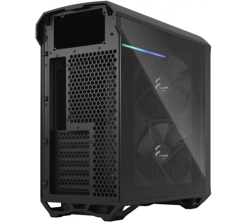Корпус Fractal Design Torrent Compact TG Dark Tint черный без БП ATX 11x120mm 8x140mm 2xUSB3.0 1xUSB3.1 audio front door bott PSU