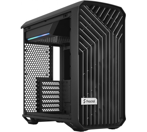 Корпус Fractal Design Torrent Compact TG Dark Tint черный без БП ATX 11x120mm 8x140mm 2xUSB3.0 1xUSB3.1 audio front door bott PSU