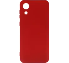 Чехол (клип-кейс) BoraSCO для Samsung Galaxy A03 Core красный (40945)