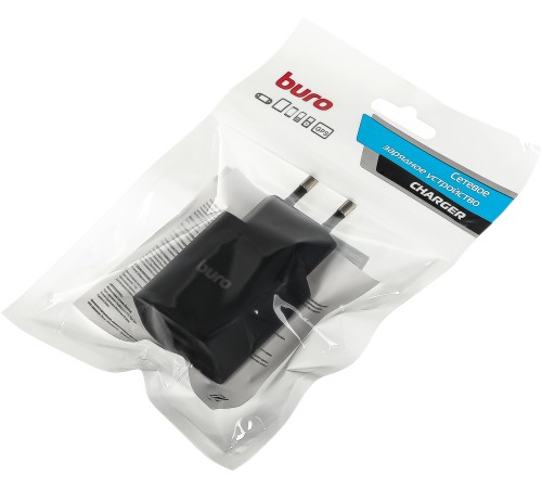 Сетевое зар./устр. Buro BUWE1 2.1A черный (BUWE10S200BK) Сетевое зар./устр. Buro BUWE1 2.1A черный (BUWE10S200BK)