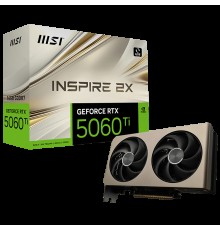 Видеокарта MSI RTX5060Ti INSPIRE 2X 16GB GDDR7 128bit 3xDP HDMI 2FAN RTL