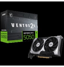 Видеокарта MSI RTX5050 VENTUS 2X 8GB GDDR6 128bit 3xDP HDMI 2FAN RTL