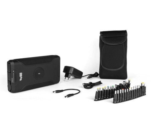 Мобильный аккумулятор TopON TOP-X73 72000mAh 3A QC 1xUSB беспроводная зарядка черный (чехол в комплекте) (103073)