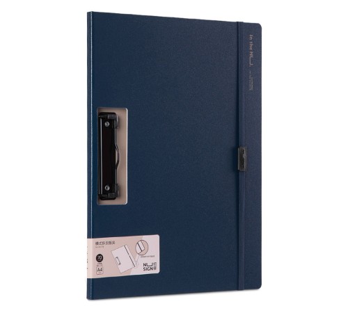 Папка-планшет Deli Nusign NS178BLUE A4 полипропилен синий