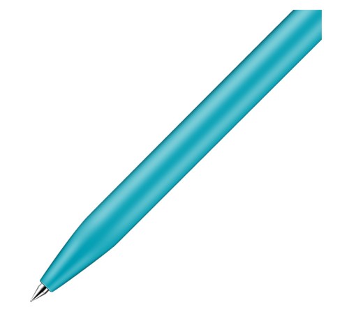 Ручка гелев. Deli Nusign NS552blue голубой черные линия 0.5мм