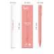 Ручка гелев. Deli Nusign NS552pink розовый черные линия 0.5мм