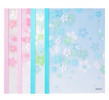 Тетрадь Deli SAKURA WA540 A5 40л линейка ассорти