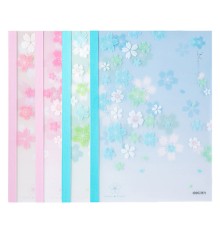 Тетрадь Deli SAKURA WA540 A5 40л линейка ассорти