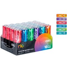 Батарея Deli Rio AA (4шт) спайка