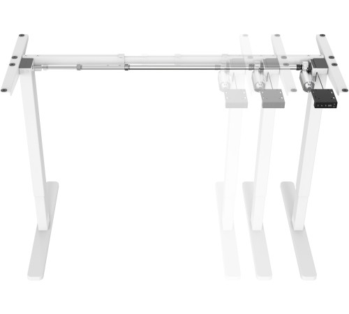 Подстолье Cactus CS-EDF-WT каркас белый Подстолье Cactus CS-EDF-WT каркас белый