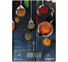 Весы кухонные электронные Scarlett SC-KS57P68 макс.вес:10кг рисунок