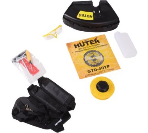 Триммер бензиновый Huter GGT-553TX 2500Вт 3.4л.с. разбор.штан. реж.эл.:леска/нож (в компл.:Защитные очки)