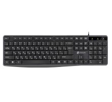 Клавиатура Оклик 145M черный USB Multimedia