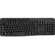 Клавиатура Оклик 305M черный USB Multimedia (1659987)