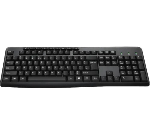 Клавиатура Оклик 305M черный USB Multimedia (1659987)