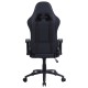 Кресло игровое Cactus CS-CHR-0099BL черный сиденье черный эко.кожа с подголов. крестовина металл пластик черный