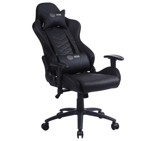 Кресло игровое Cactus CS-CHR-0099BL черный сиденье черный эко.кожа с подголов. крестовина металл пластик черный Кресло игровое Cactus CS-CHR-0099BL черный сиденье черный эко.кожа с подголов. крестовина металл пластик черный