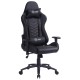 Кресло игровое Cactus CS-CHR-0099BLR черный/красный эко.кожа металл
