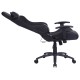 Кресло игровое Cactus CS-CHR-0099BLR черный/красный эко.кожа металл