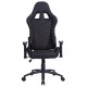Кресло игровое Cactus CS-CHR-0099BLR черный/красный эко.кожа металл