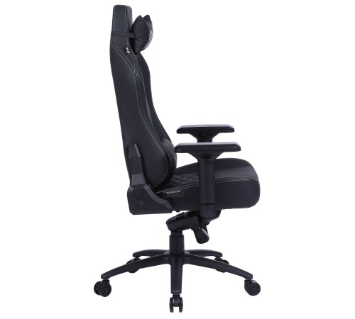 Кресло игровое Cactus CS-CHR-0112BL черный эко.кожа металл Кресло игровое Cactus CS-CHR-0112BL черный эко.кожа металл