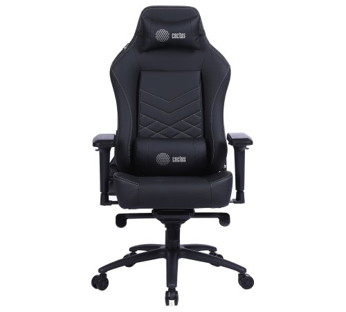 Кресло игровое Cactus CS-CHR-0112BL черный эко.кожа металл Кресло игровое Cactus CS-CHR-0112BL черный эко.кожа металл