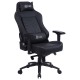 Кресло игровое Cactus CS-CHR-0112BL черный эко.кожа металл