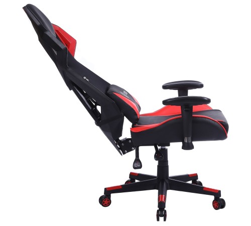 Кресло игровое Cactus CS-CHR-090BLR черный/красный эко.кожа пластик Кресло игровое Cactus CS-CHR-090BLR черный/красный эко.кожа пластик