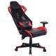 Кресло игровое Cactus CS-CHR-090BLR черный/красный эко.кожа пластик