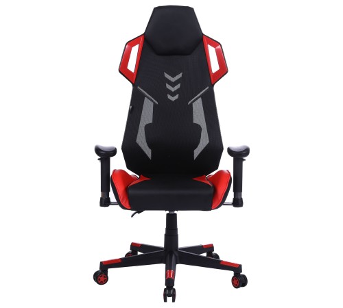 Кресло игровое Cactus CS-CHR-090BLR черный/красный эко.кожа пластик Кресло игровое Cactus CS-CHR-090BLR черный/красный эко.кожа пластик