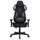 Кресло игровое Cactus CS-CHR-090BL черный эко.кожа пластик