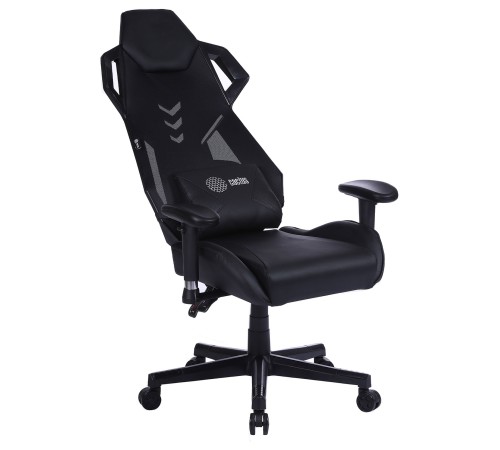 Кресло игровое Cactus CS-CHR-090BL черный эко.кожа пластик