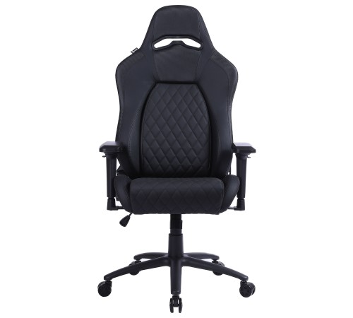 Кресло игровое Cactus CS-CHR-130 черный эко.кожа металл Кресло игровое Cactus CS-CHR-130 черный эко.кожа металл