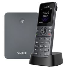 YEALINK DECT-трубка Yealink W73P DECT (база W70B+трубка W73H) до 10 SIP-аккаунтов, до 10 трубок на базу, до 20 одноврем. Вызовов (W73P)