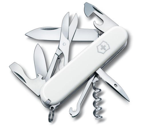 Нож перочинный Victorinox Climber (1.3703.7) 91мм 14функц. белый карт.коробка Нож перочинный Victorinox Climber (1.3703.7) 91мм 14функц. белый карт.коробка