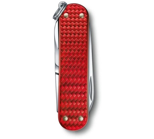 Нож перочинный Victorinox Classic Precious Alox (0.6221.401G) 58мм 5функц. красный подар.коробка Нож перочинный Victorinox Classic Precious Alox (0.6221.401G) 58мм 5функц. красный подар.коробка