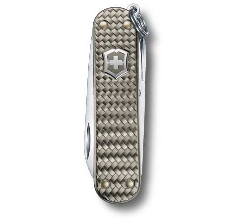 Нож перочинный Victorinox Classic Precious Alox (0.6221.4031G) 58мм 5функц. серый подар.коробка Нож перочинный Victorinox Classic Precious Alox (0.6221.4031G) 58мм 5функц. серый подар.коробка