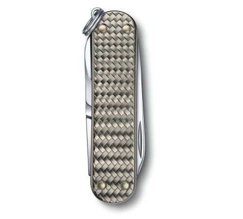 Нож перочинный Victorinox Classic Precious Alox (0.6221.4031G) 58мм 5функц. серый подар.коробка Нож перочинный Victorinox Classic Precious Alox (0.6221.4031G) 58мм 5функц. серый подар.коробка